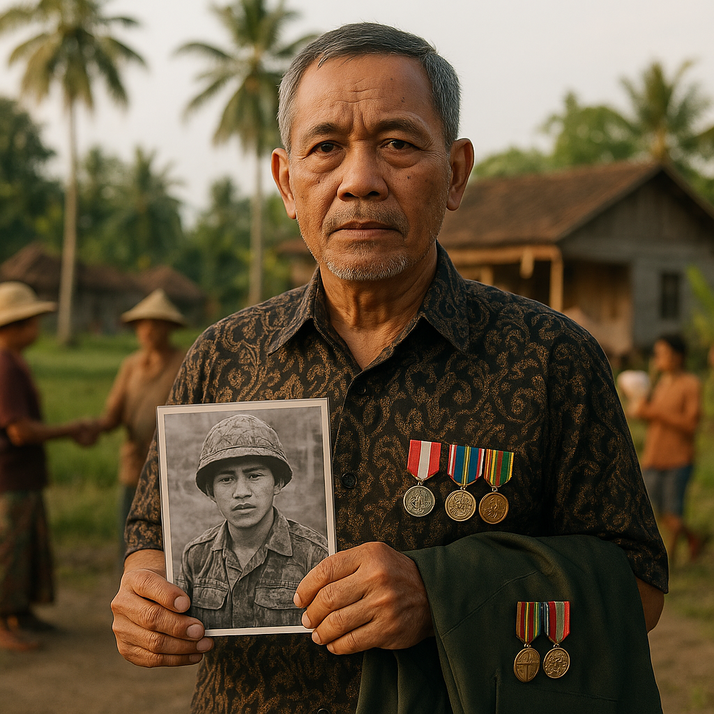 Kisah Purnawirawan Letkol Inf. Asep Hidayat: Dari Medan Tempur hingga Mengabdi di Desa