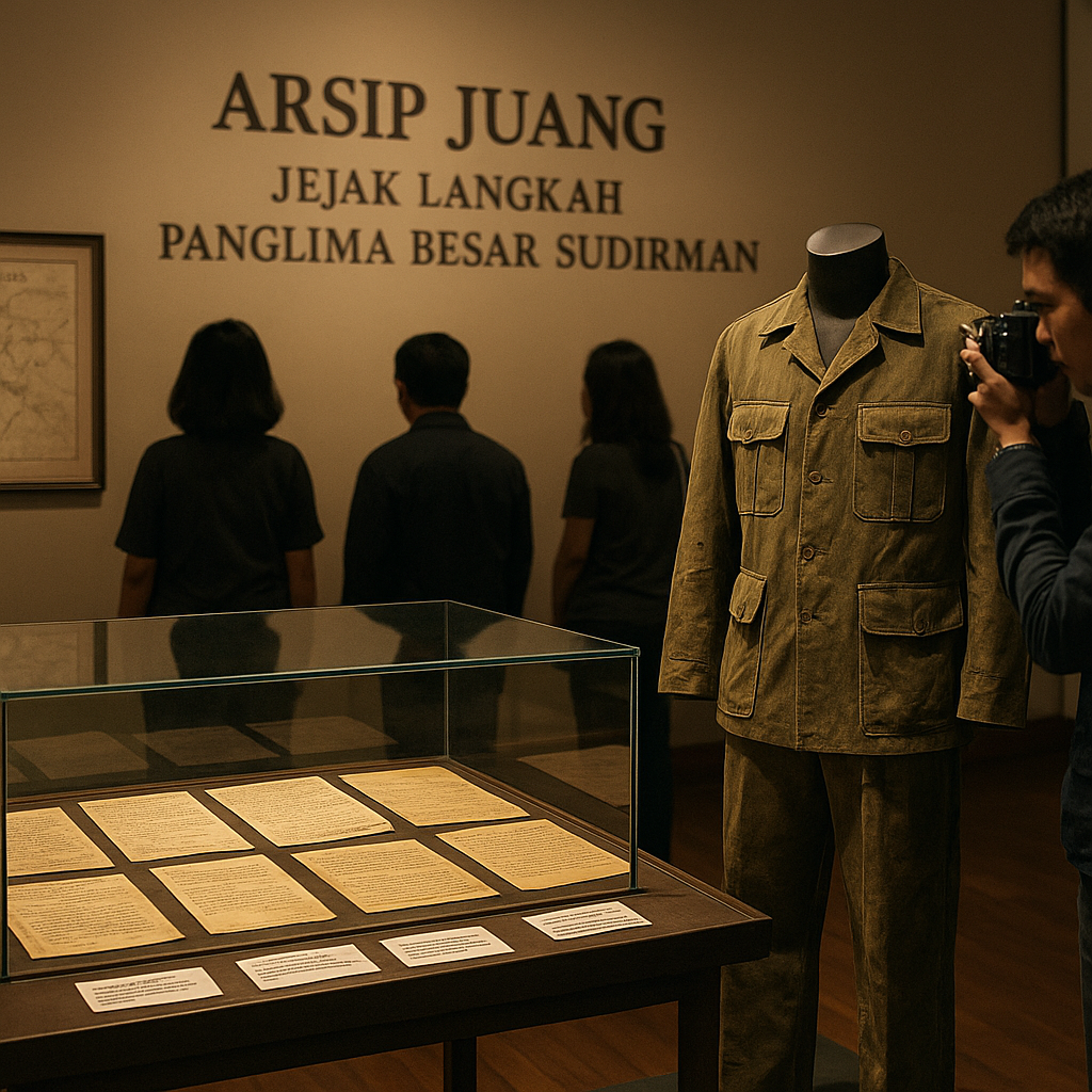 Museum Pusat TNI Gelar Pameran Arsip Juang: Surat-surat Asli Panglima Besar Sudirman
