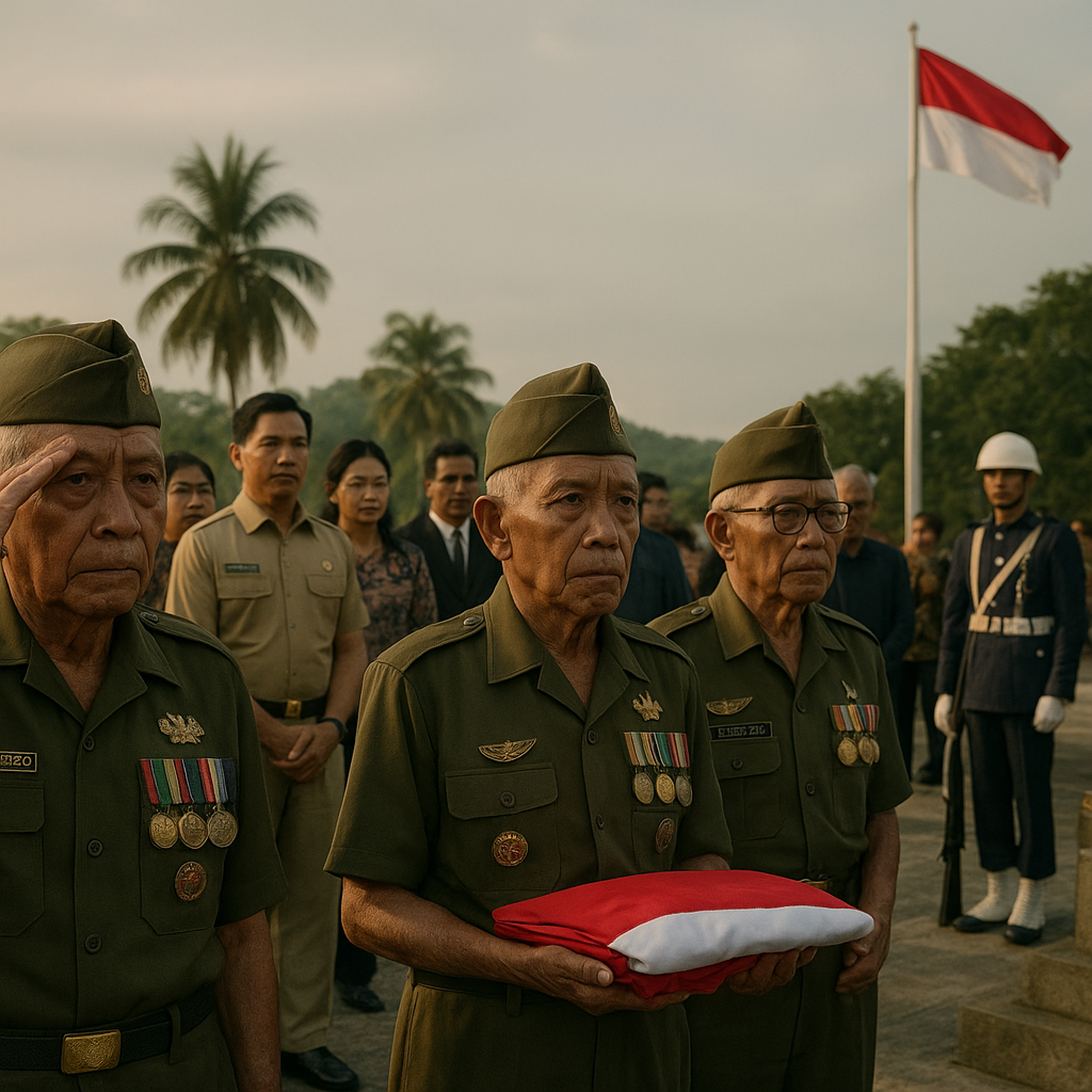 Upacara Penghormatan bagi Veteran Pejuang Trikora di Ambon, Mengenang Semangat Pembebasan Irian Barat