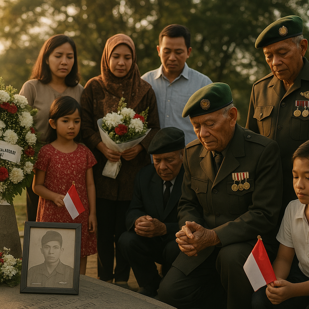 Napak Tilas Operasi Seroja oleh Veteran dan Keluarga