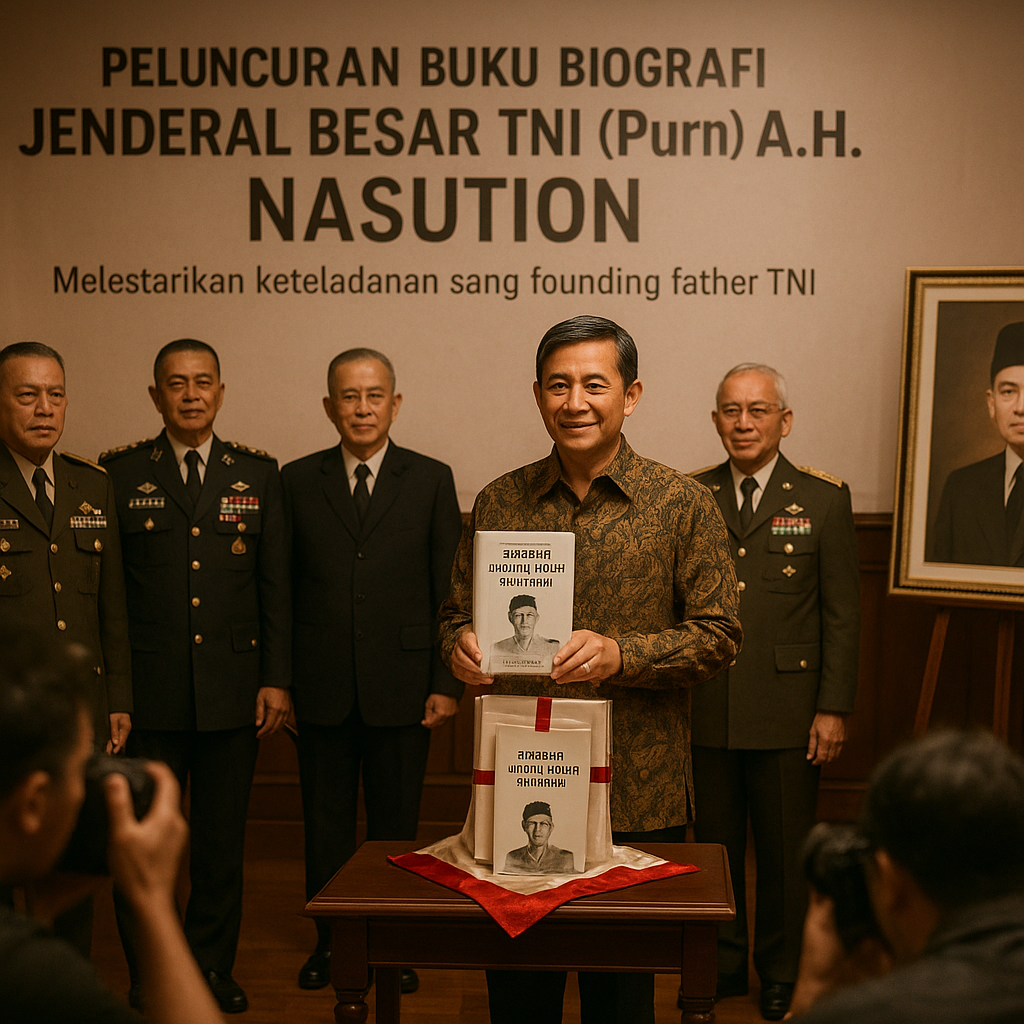 Peluncuran Buku Biografi Jenderal Besar TNI (Purn) A.H. Nasution