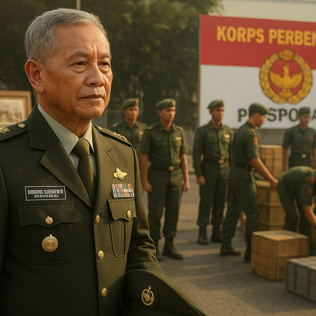 Kisah Heroik Mantan Danpuspomal AD yang Pertahankan Tradisi Korps Perbekalan