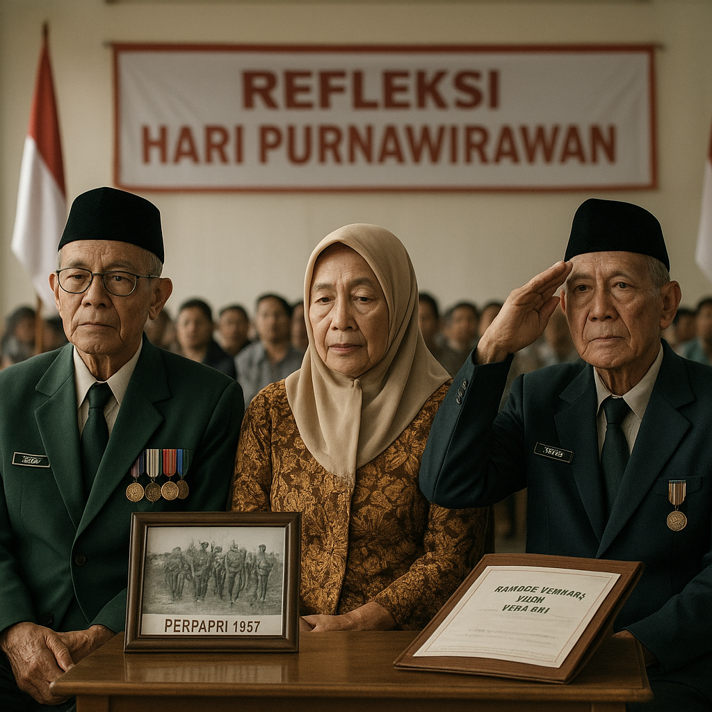 Refleksi Hari Purnawirawan: Dari Semangat PERPAPRI 1957 Hingga PEPABRI Masa Kini