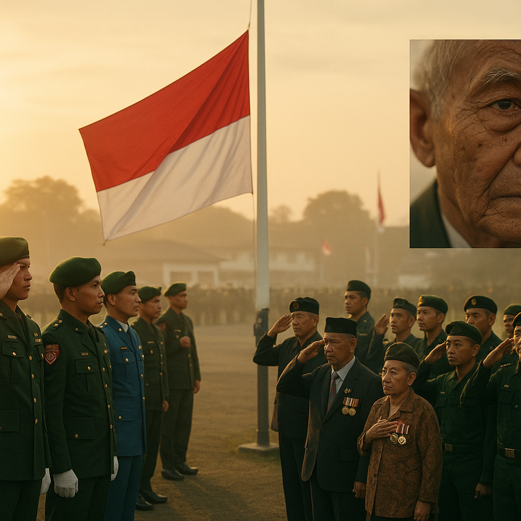 Kisah di Balik Tradisi Upacara Bendera TNI: Hormat yang Menyatukan Generasi
