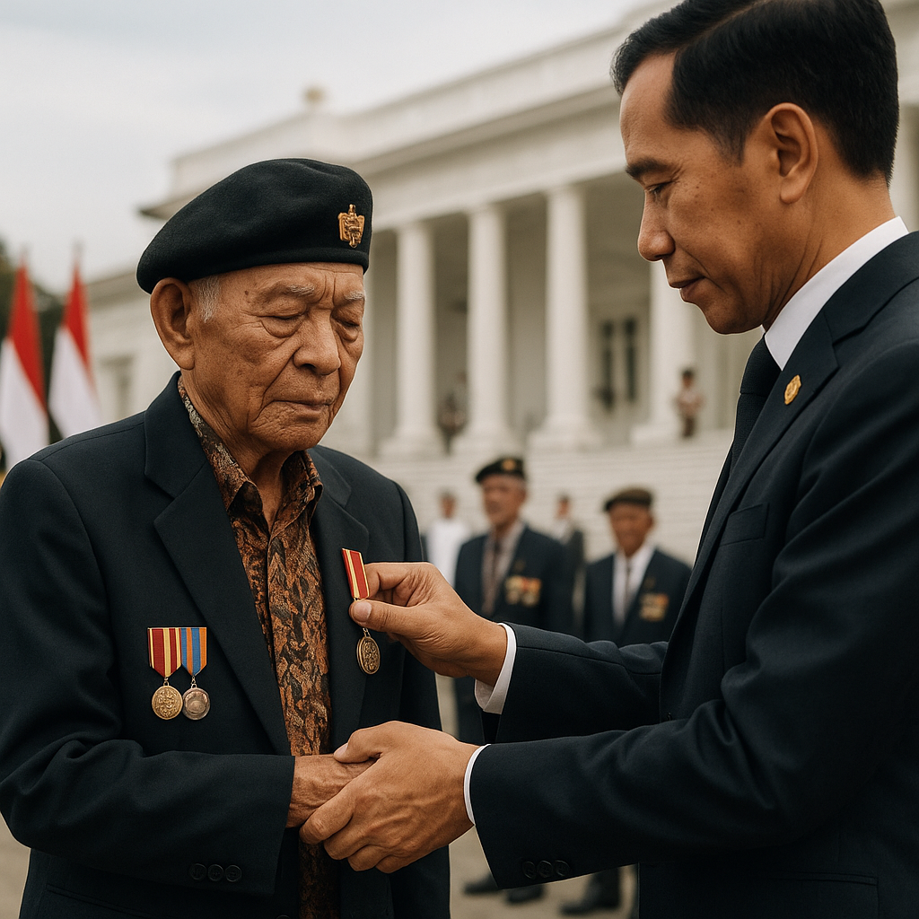 Penghargaan Tanda Jasa bagi Veteran Pejuang Kemerdekaan: Hormat untuk Pengabdian Tanpa Batas