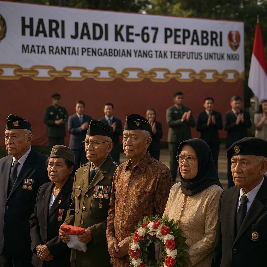 Hari Jadi ke-67 PEPABRI: Mata Rantai Pengabdian yang Tak Terputus untuk NKRI