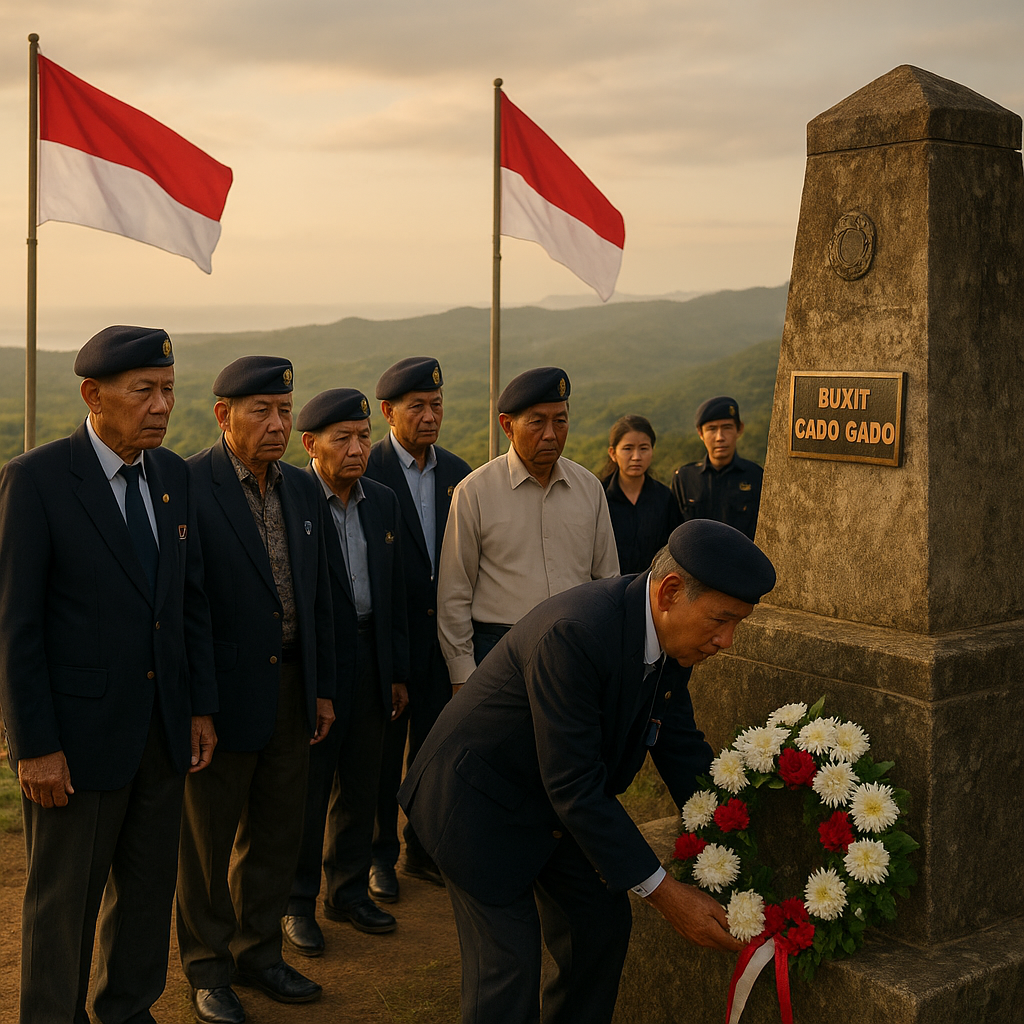 Napak Tilas Jejuang di Bukit Gado-Gado, Purnawirawan Marinir Kenang Operasi Seroja