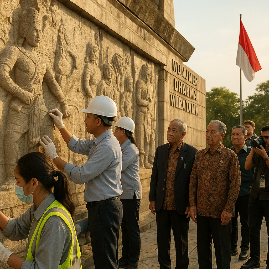 Restorasi Monumen Dharma Wiratama, Menjaga Api Sejarah Para Pendahulu Kostrad