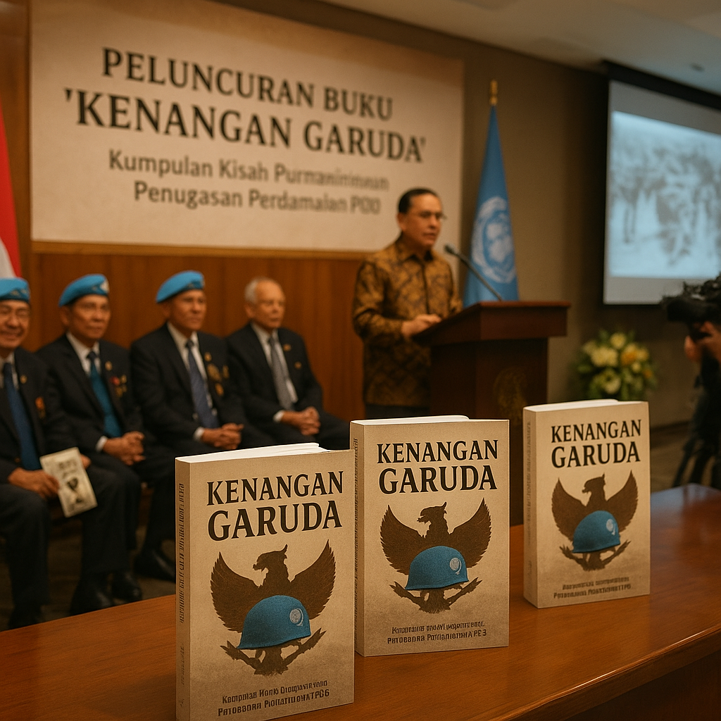 Peluncuran Buku "Kenangan Garuda": Kumpulan Kisah Purnawirawan Penugasan Perdamaian PBB
