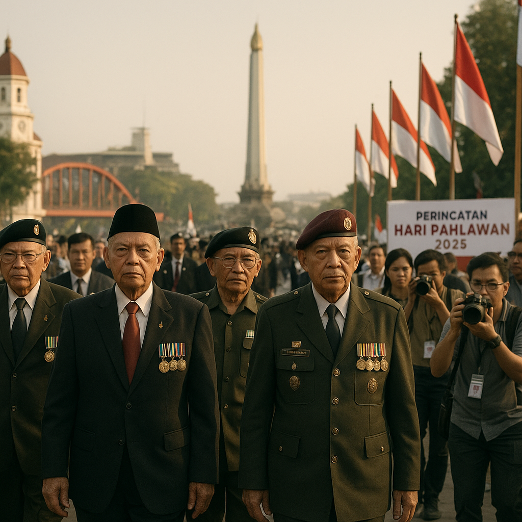 Peringatan Hari Pahlawan 2025: Napak Tilas Jejak Perjuangan di Surabaya oleh Para Veteran
