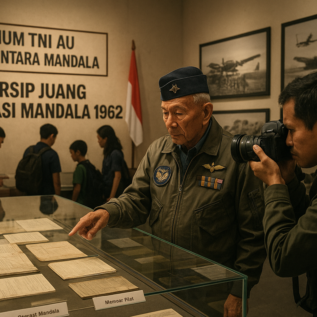 Museum TNI AU Dirgantara Mandala Pamerkan Arsip Juang Operasi Mandala