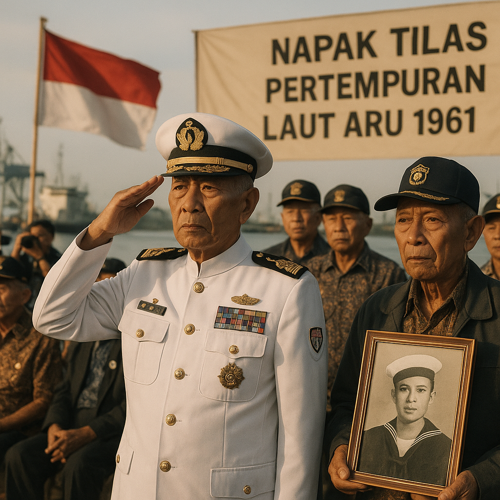 Purnawirawan TNI AL Kenang Pertempuran Laut Aru: Keberanian yang Harus Dikenang