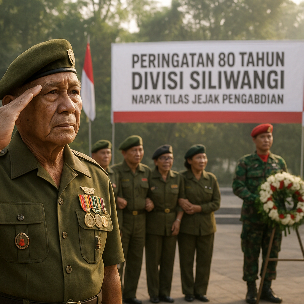 Peringatan 80 Tahun Divisi Siliwangi, Napak Tilas Jejak Pengabdian