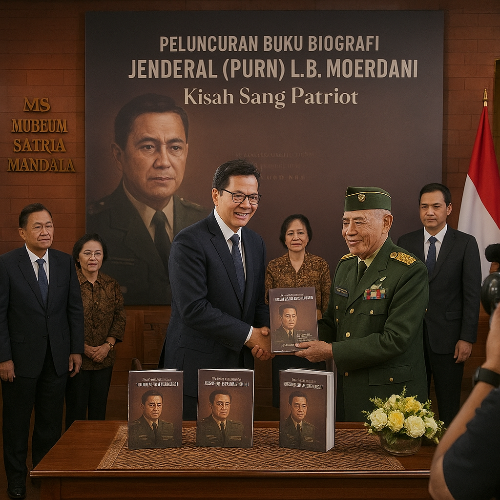 Peluncuran Buku Biografi Jenderal (Purn) L.B. Moerdani: Kisah Sang Patriot