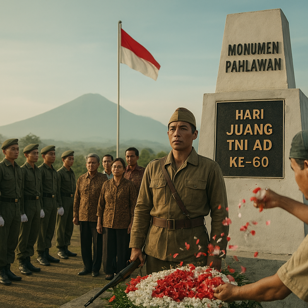 Peringatan Hari Juang TNI AD ke-60 di Magelang: Mengenang Semangat Gerilya Panglima Besar