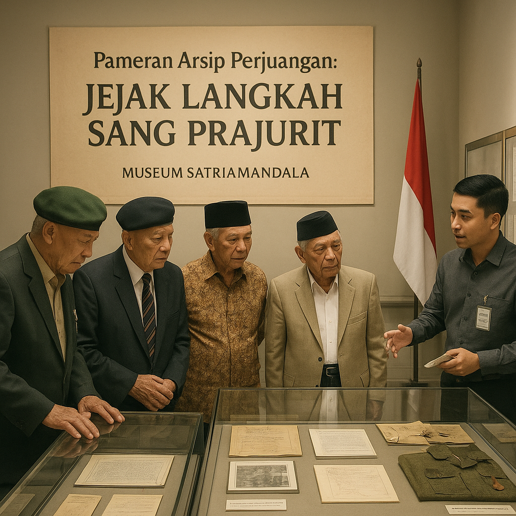Pameran Arsip Perjuangan di Museum Satriamandala: Menyusuri Jejak Pengabdian Prajurit