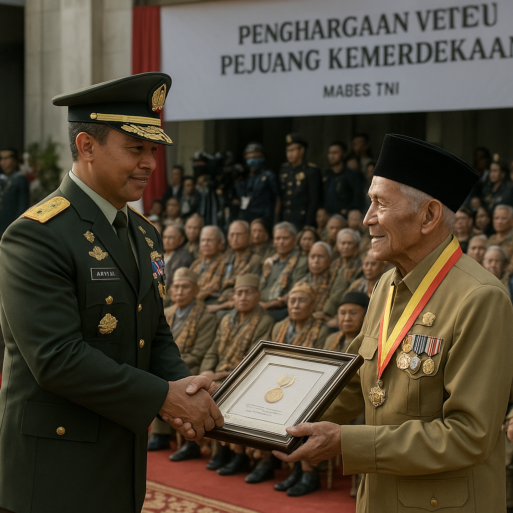 Penghargaan Veteran Pejuang Kemerdekaan dari Panglima TNI: Pengakuan atas Jasa yang Tak Terlupakan