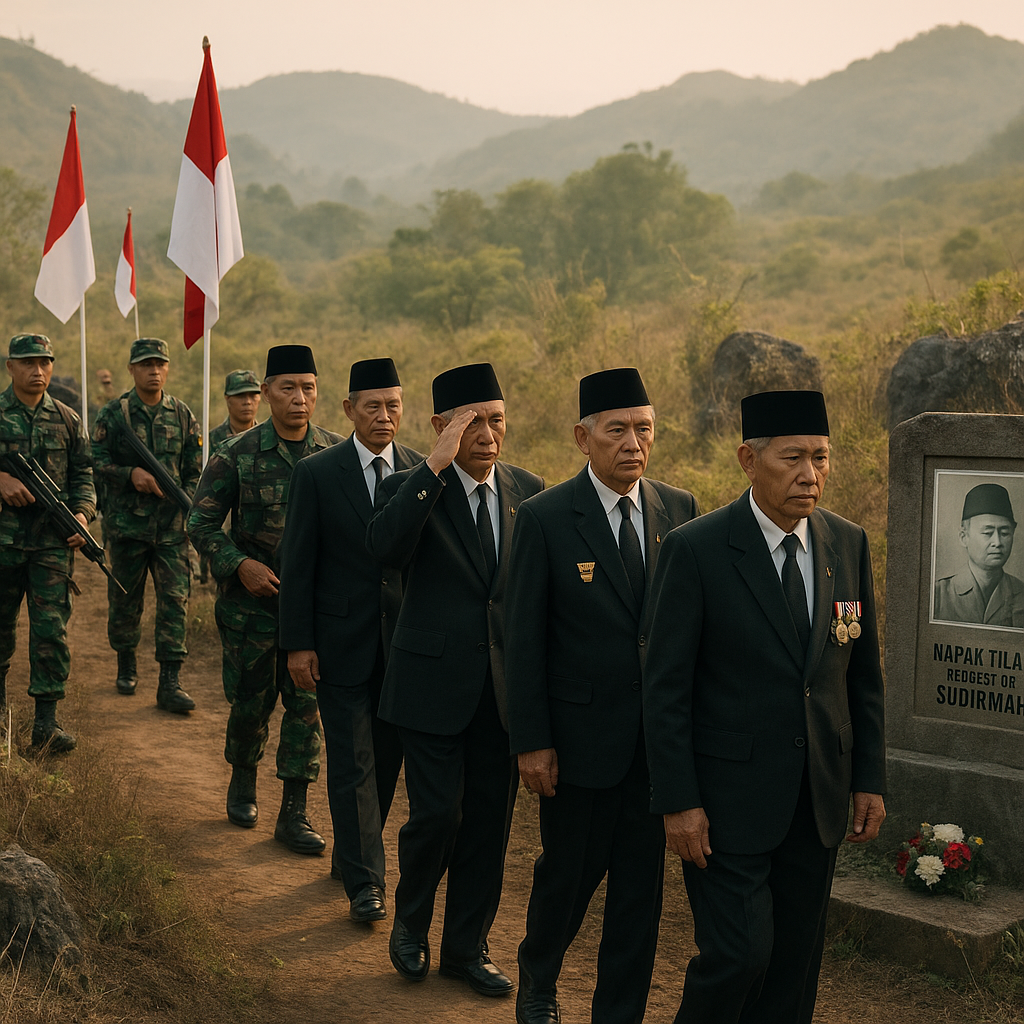 TNI AD Kenang Jenderal Besar Sudirman dalam Napak Tilas Sejarah Perang Gerilya