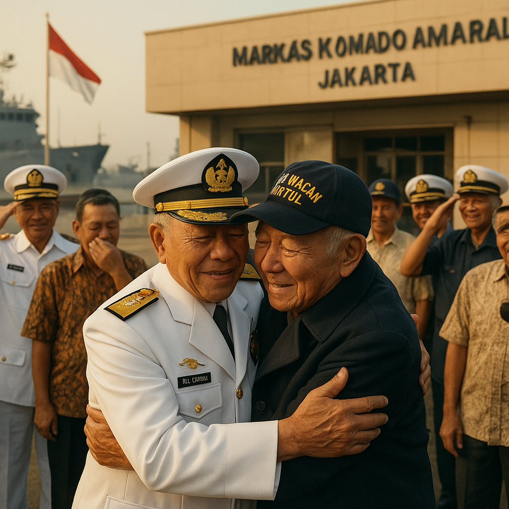 Purnawirawan TNI AL Gelar Reuni Satuan Kapal Perang KRI Macan Tutul