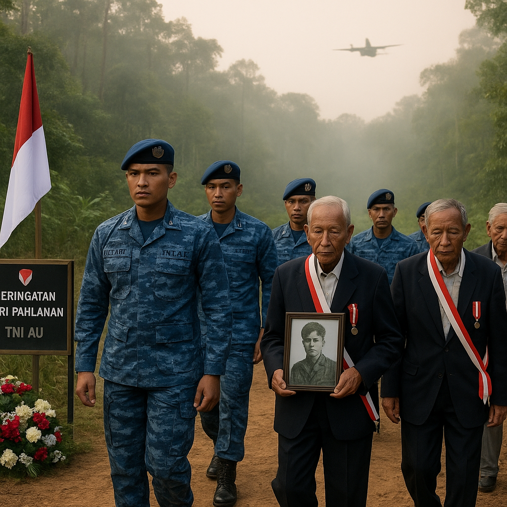 Peringatan Hari Pahlawan di Kalimantan: Napak Tilas Perjuangan Pasukan Gerilya TNI AU