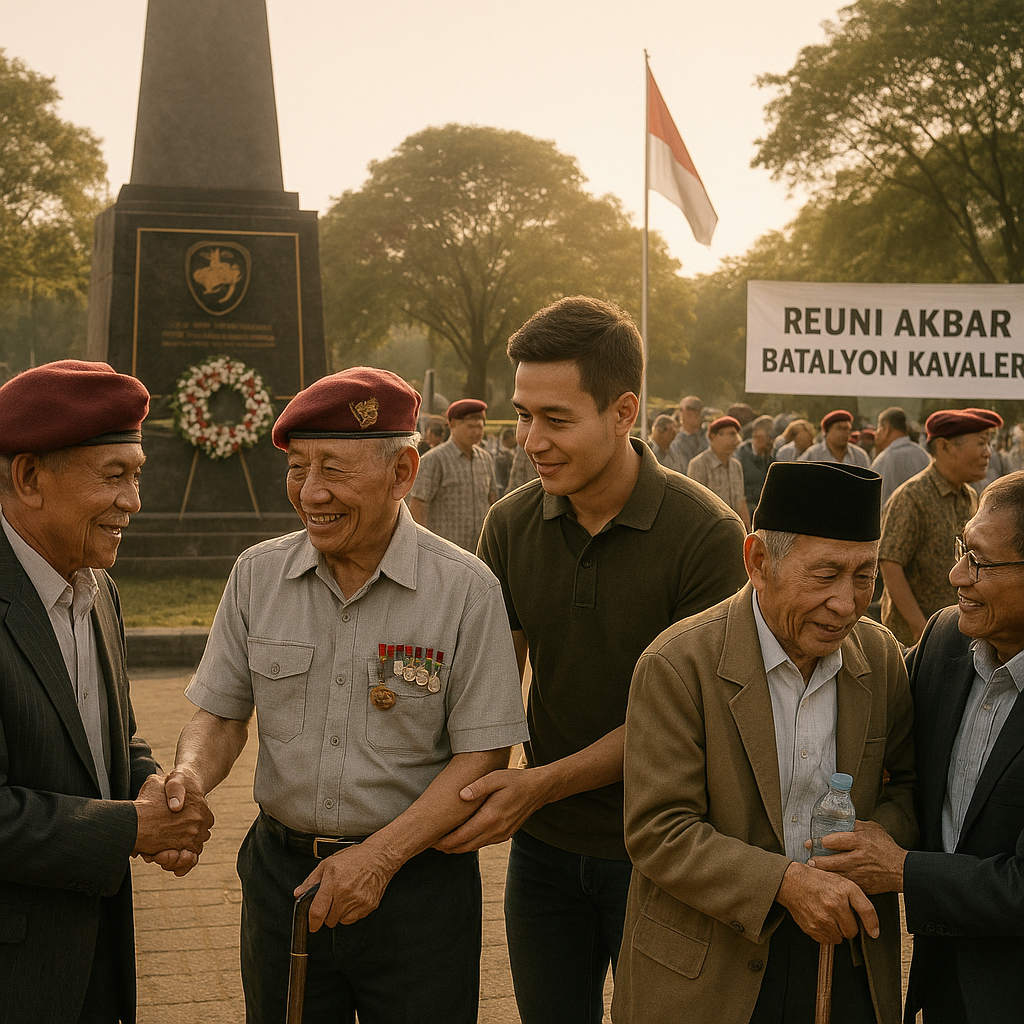Reuni Akbar Batalyon Kavaleri: Mengenang Masa Dinas dan Mempererat Persaudaraan