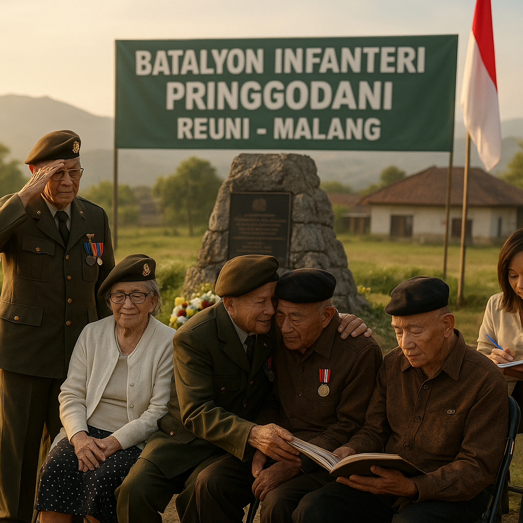 Reuni Satuan Infanteri Pringgodani: Mengenang Operasi Pembebasan Irian Barat