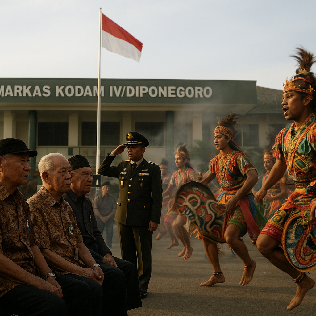 Upacara Tradisional Adat Kuda Lumping di Markas TNI AD: Memperingati Pengabdian di Jawa Tengah