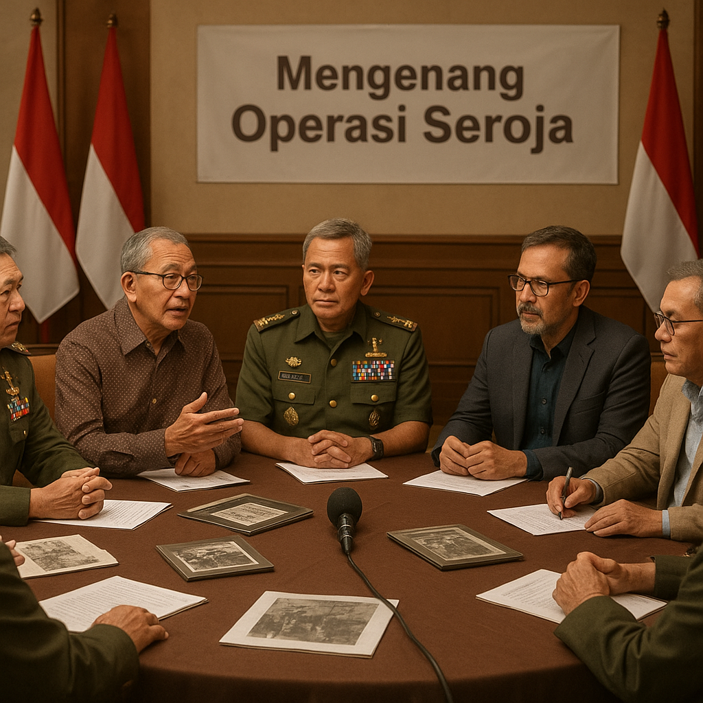 Mengenang Operasi Seroja: Diskusi Sejarah TNI AD di Balai Sudirman