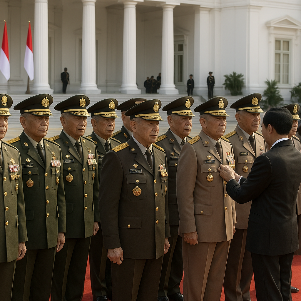 Penghargaan Bintang Bhayangkara Utama untuk 12 Purnawirawan Senior