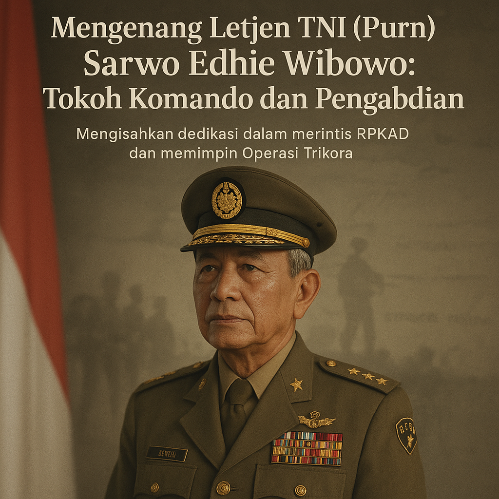 Mengenang Letjen TNI (Purn) Sarwo Edhie Wibowo: Tokoh Komando dan Pengabdian