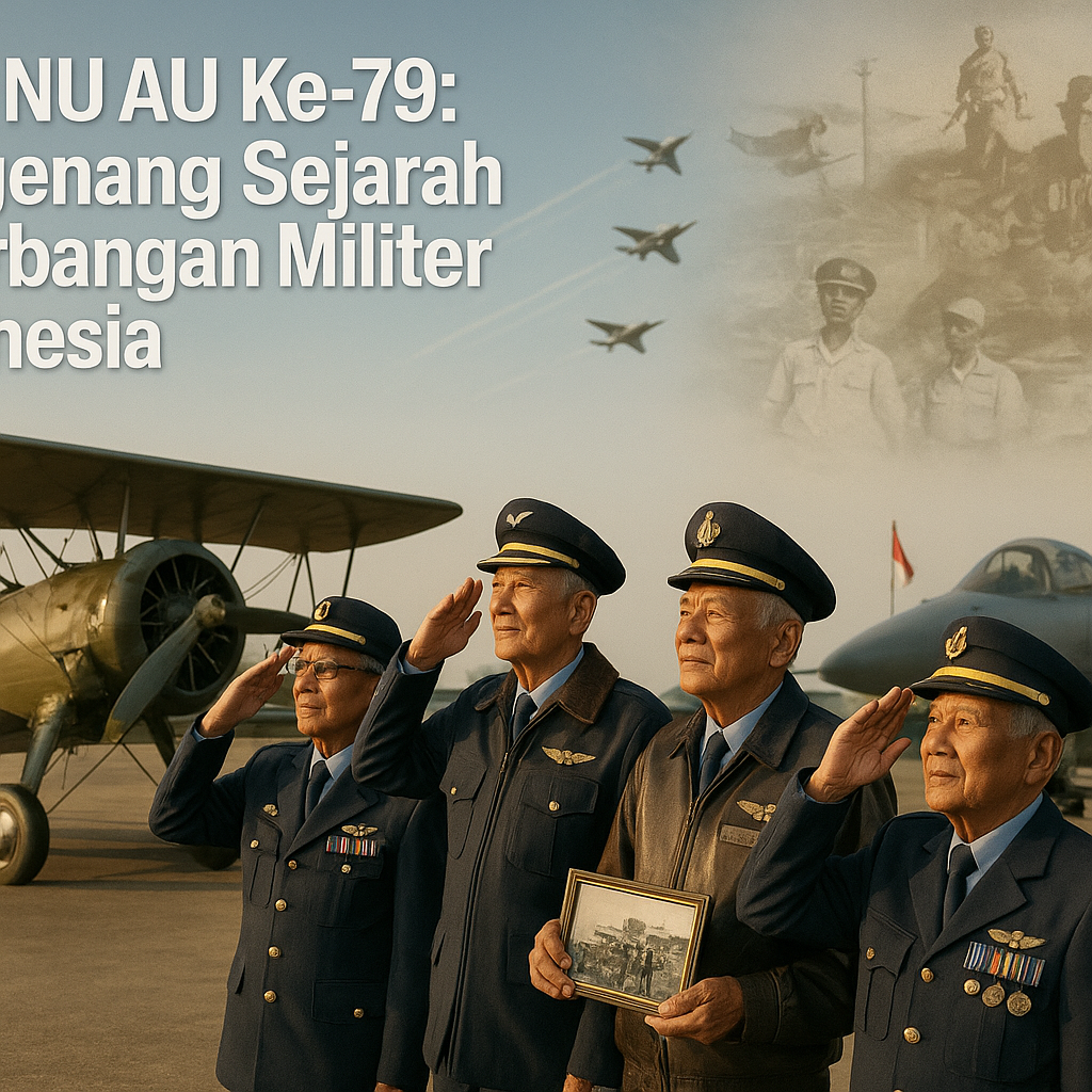 HUT TNI AU Ke-79: Mengenang Sejarah Penerbangan Militer Indonesia