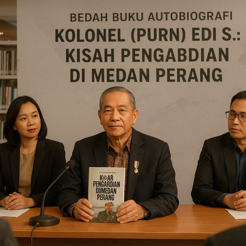 Bedah Buku Autobiografi Kolonel Purnawirawan: Kisah Pengabdian di Medan Perang