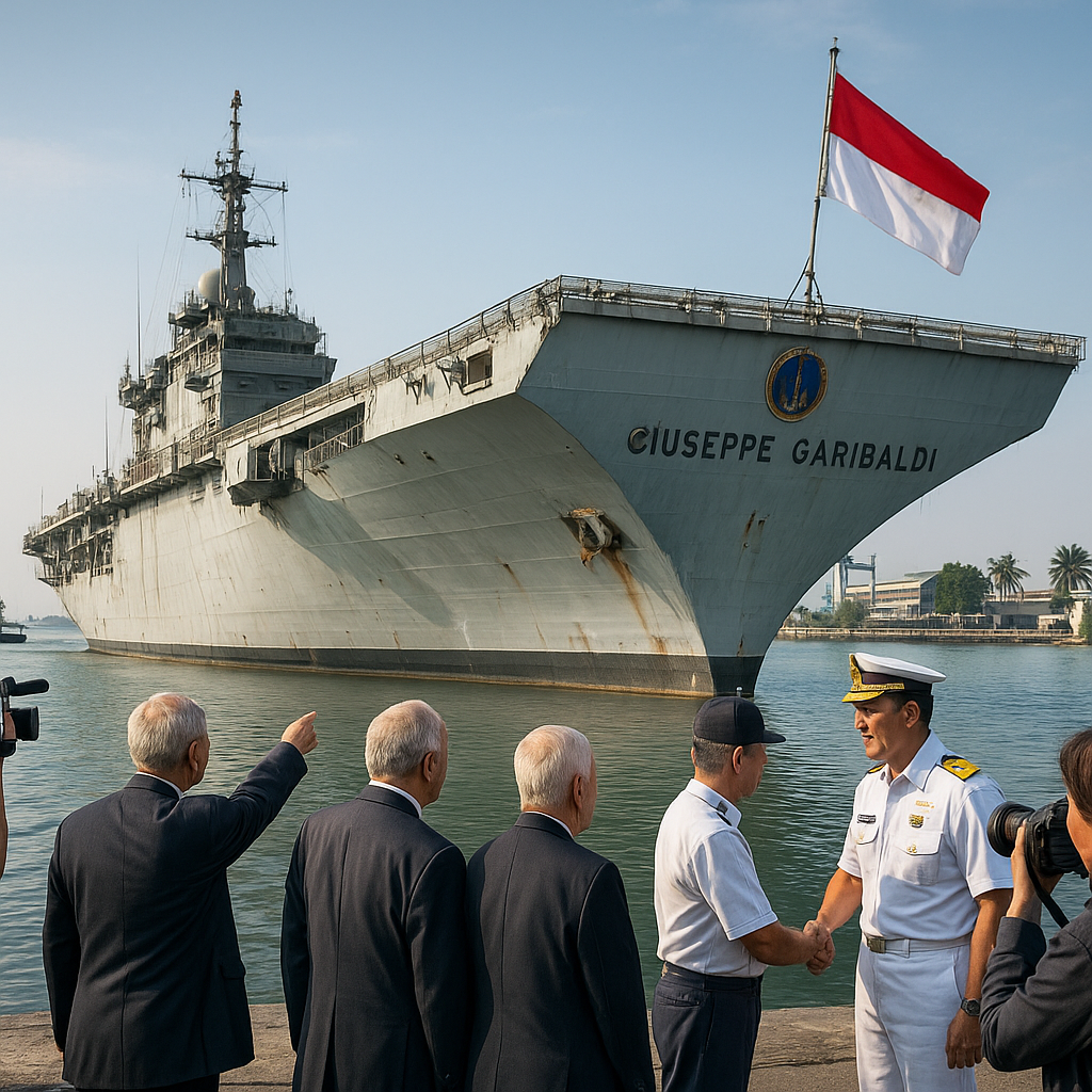 Intip Spesifikasi Kapal Induk Pertama Indonesia, Armada Usia 41 Tahun Hibah dari Italia