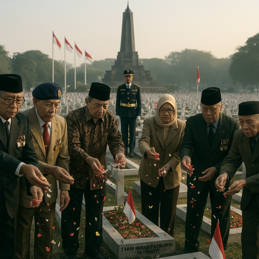 Peringatan Hari Pahlawan Nasional 2026: TNI Gelar Tabur Bunga di TMP Kalibata
