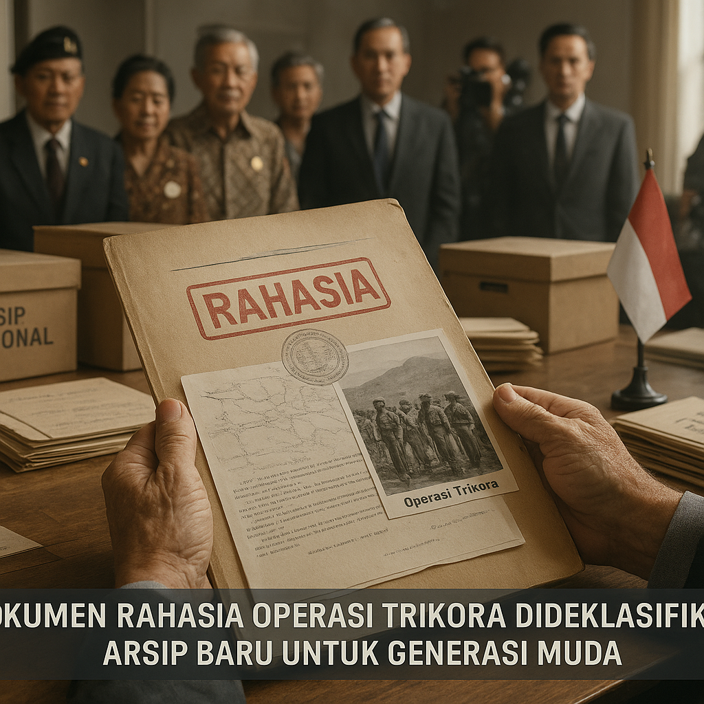 Dokumen Rahasia Operasi Trikora Dideklasifikasi: Arsip Baru untuk Generasi Muda