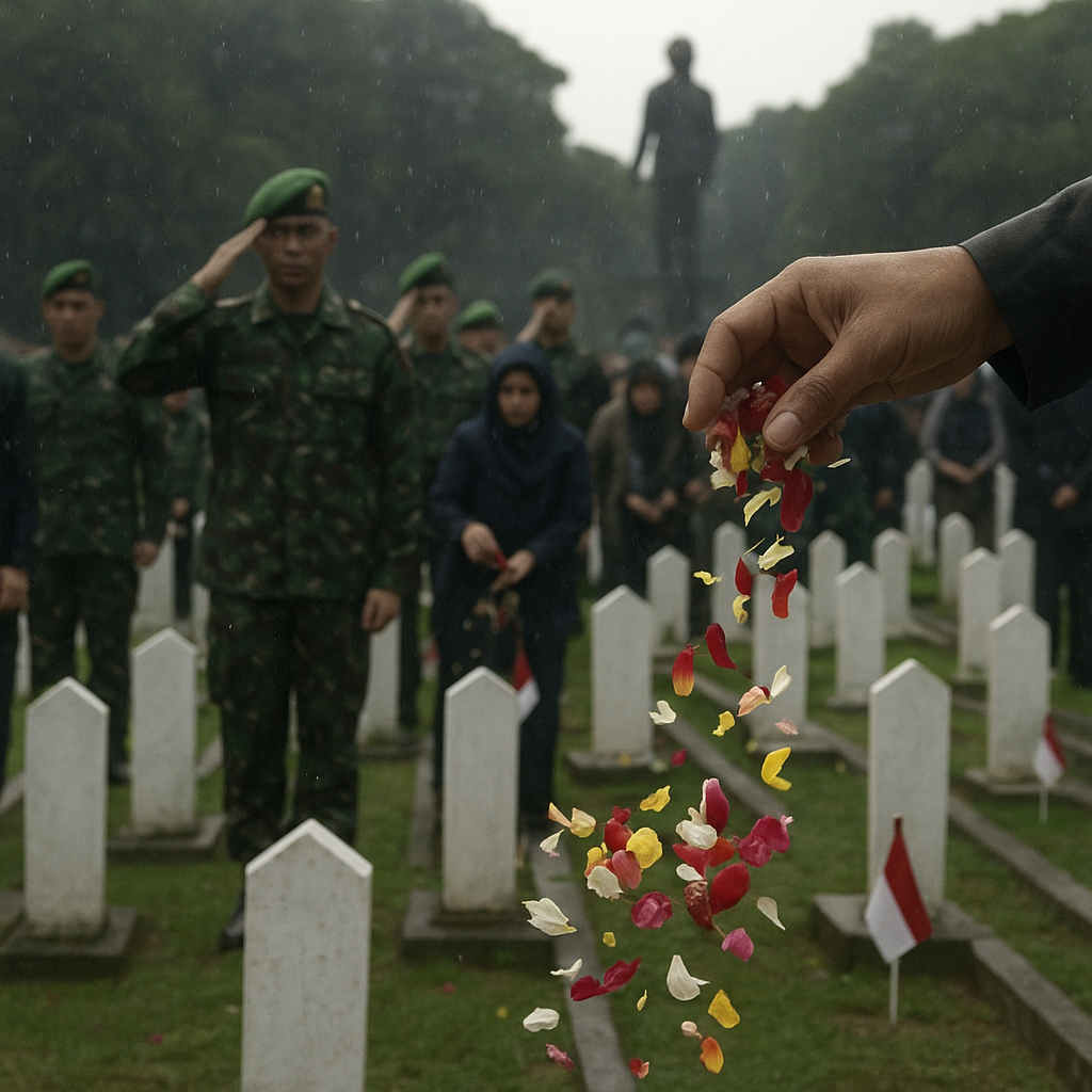 Tradisi Tabur Bunga di TMP Kalibata: Kenangan untuk Pahlawan Tak Bernama