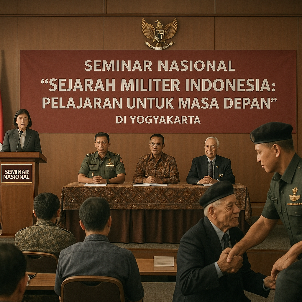Seminar Nasional 'Sejarah Militer Indonesia: Pelajaran untuk Masa Depan' di Yogyakarta