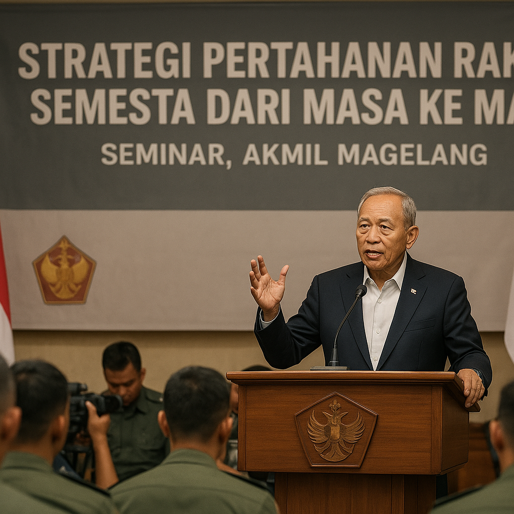 Jenderal TNI (Purn) Agus Widjojo: Strategi Pertahanan Rakyat Semesta dari Masa ke Masa