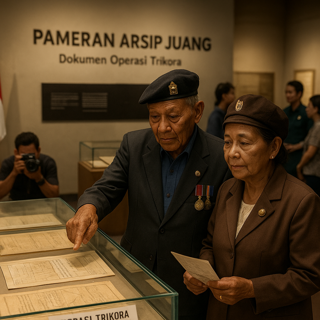 Pameran Arsip Juang: Dokumen Operasi Trikora Dipamerkan di Museum Satriamandala