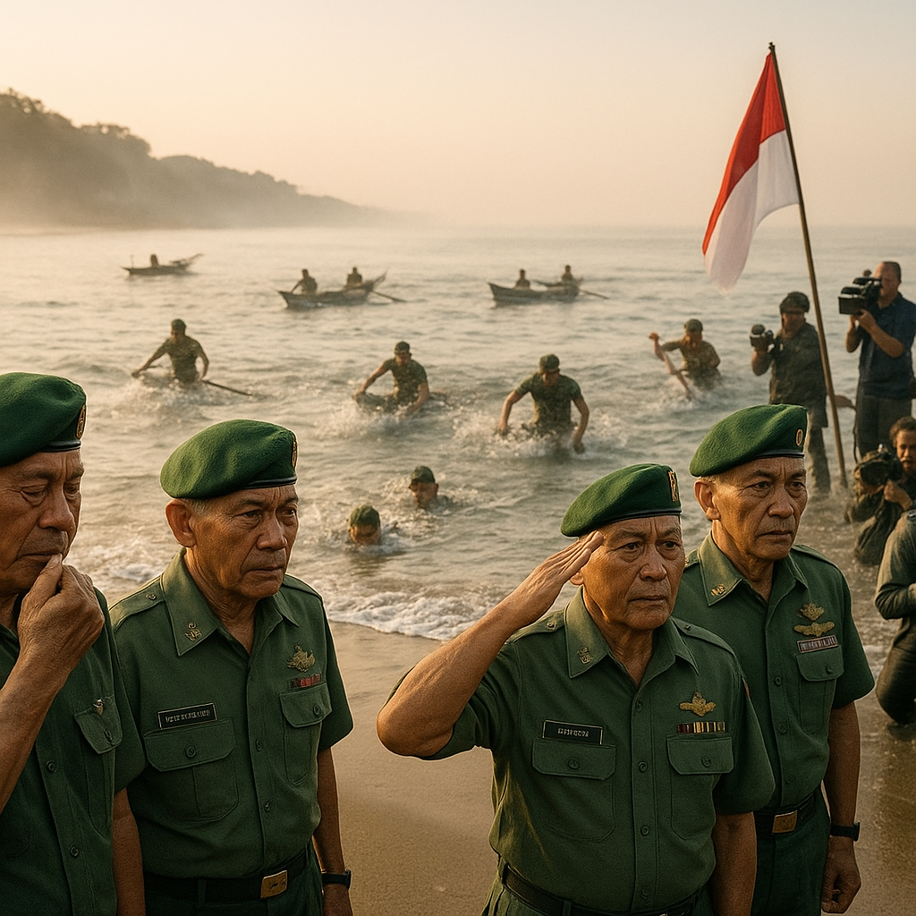 Tradisi Kenaikan Pangkat di Korps Marinir: Warisan Kehormatan yang Terus Dijaga