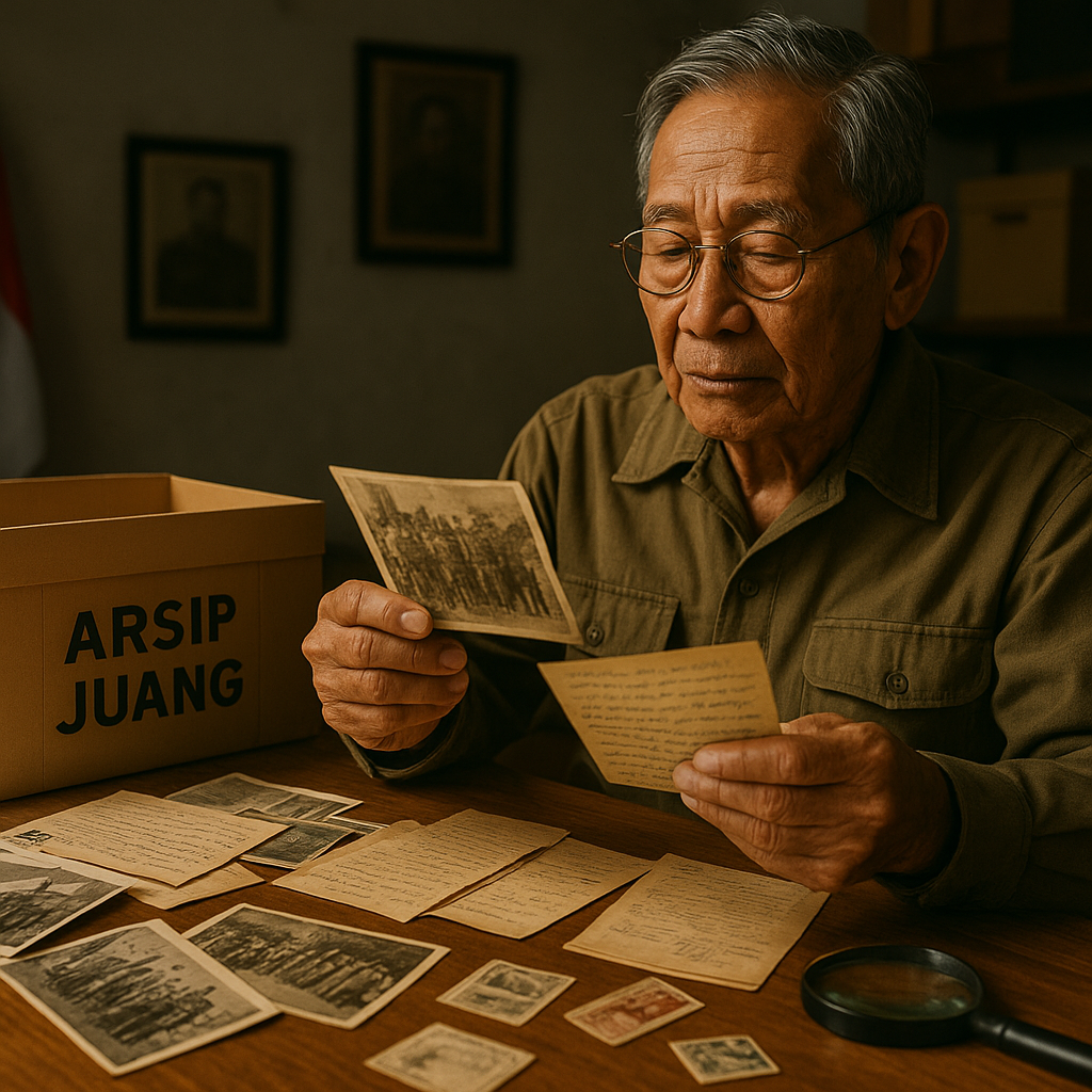 Arsip Juang: Koleksi Foto dan Surat dari Veteran Perang Dunia II di Indonesia