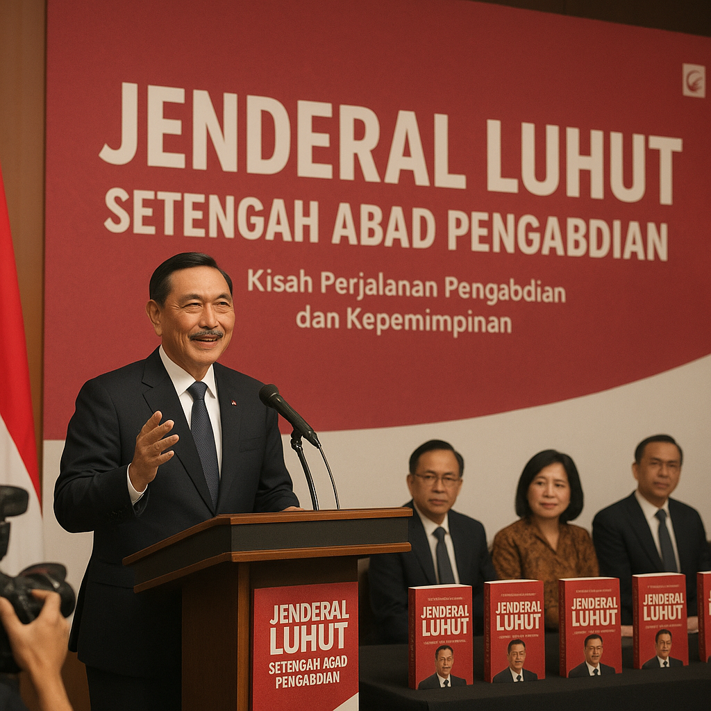Peluncuran Buku Memoar Jenderal (Purn) Luhut Panjaitan: Kisah Perjalanan Pengabdian dan Kepemimpinan