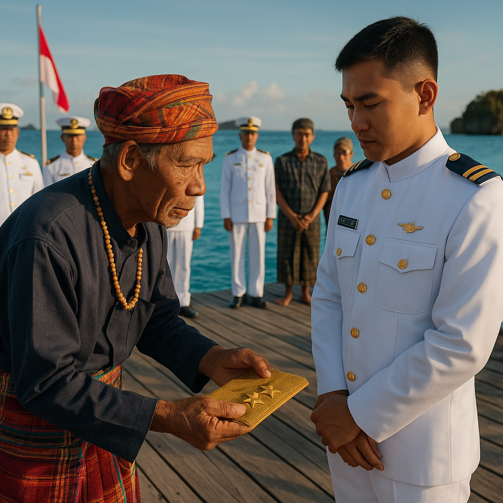Tradisi Adat Upacara Kenaikan Pangkat di TNI AL: Menggali Kearifan Lokal Suku Bajo
