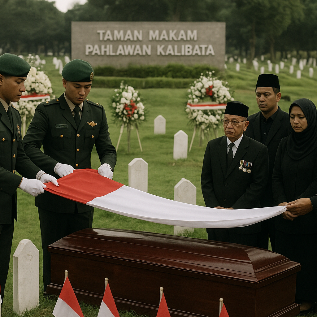 Penghormatan Terakhir untuk Veteran Perang Dingin di Taman Makam Pahlawan Kalibata