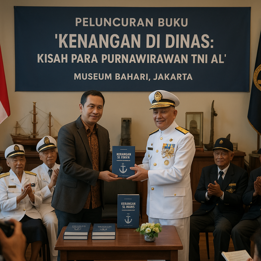 Peluncuran Buku "Kenangan di Dinas: Kisah Para Purnawirawan TNI AL" di Museum Bahari