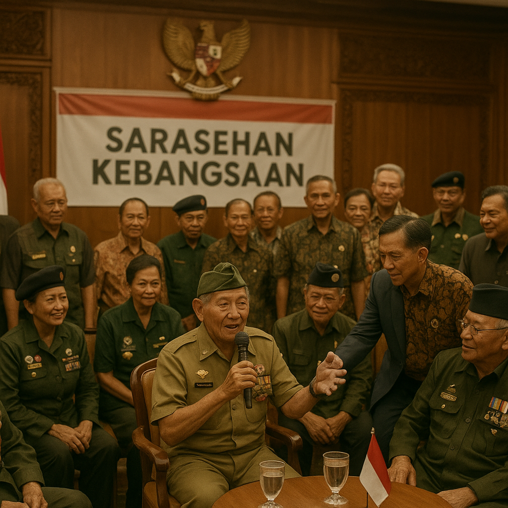 Sarasehan Kebangsaan: Menghidupkan Nilai-Nilai Pancasila ala Para Veteran