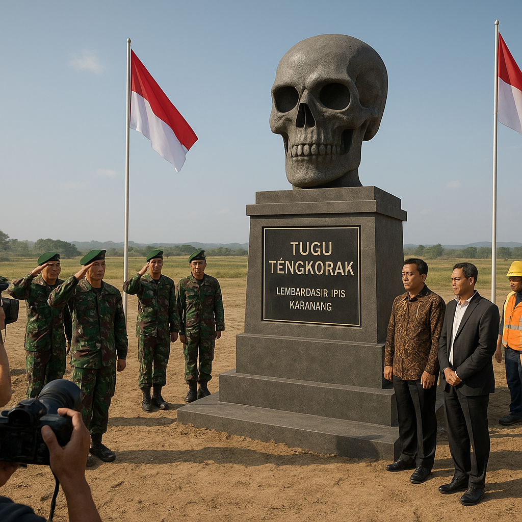 Yonif 305/Tengkorak Bangun Tugu Sejarah di Eks Medan Latih, Lestarikan Jejak Juang Prajurit