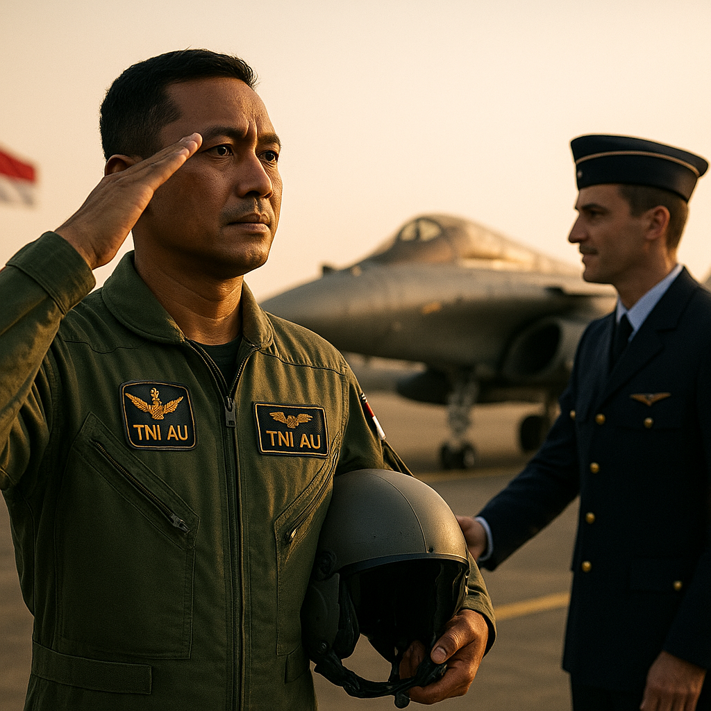 Pujian Prancis untuk Pilot Rafale TNI AU: Kebanggaan dan Warisan Keahlian Penerbang Indonesia