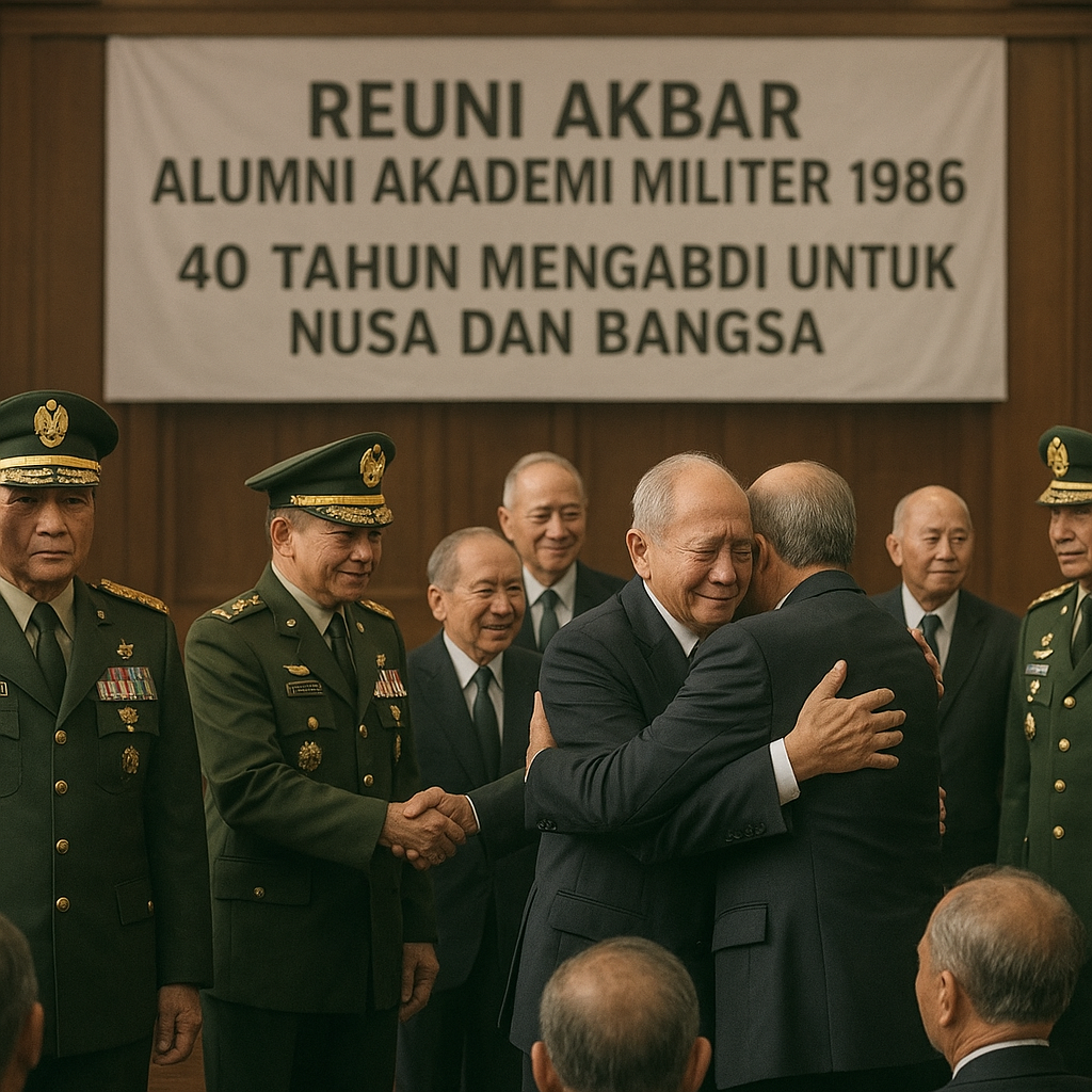 Reuni Akbar Alumni Akademi Militer 1986: 40 Tahun Mengabdi untuk Nusa dan Bangsa