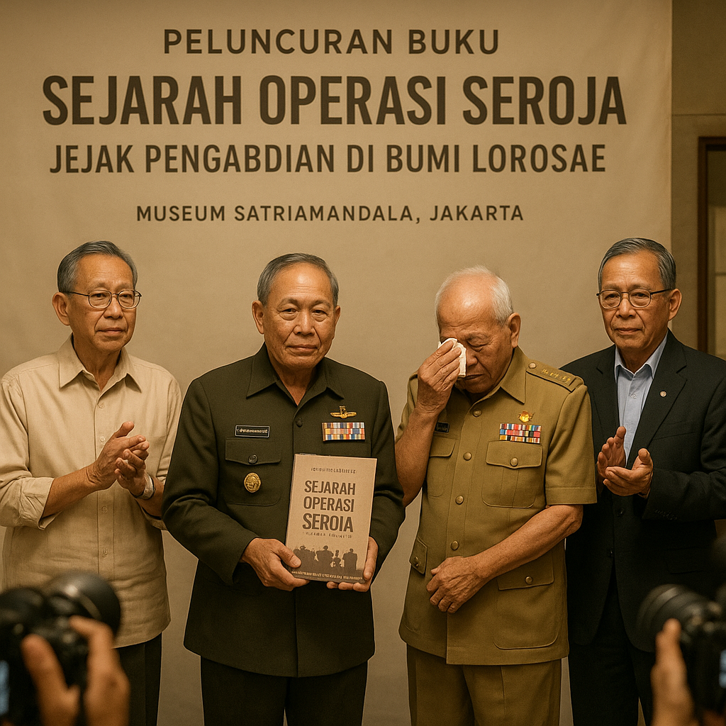 Peluncuran Buku Sejarah Operasi Seroja: Mengenang Perjuangan di Timor Timur